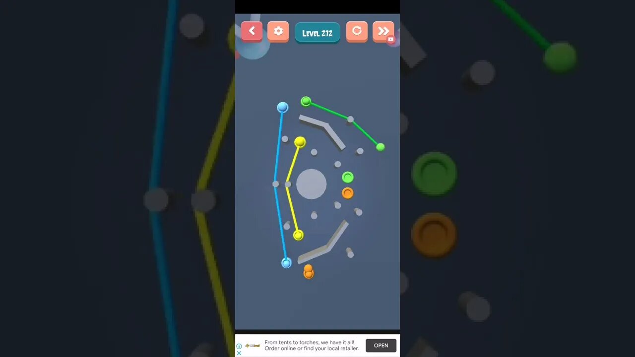 Color Rope Puzzle - Level 212