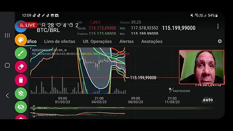 Ao vivo: Mercado de criptomoedas ao vivo