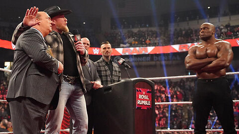 Brock Lesnar and Bobby Lashley step on the scale ahead of Royal Rumble collision: Jan. 24, 2022 @0vikash