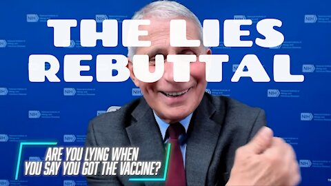 Fauci Interview lies rebuttal