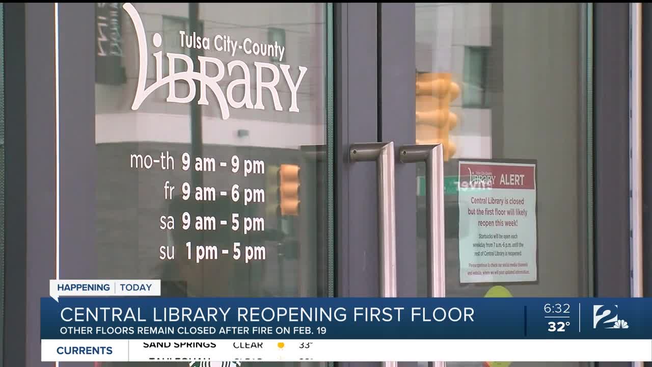 Tulsa Central Library Reopening First Floor