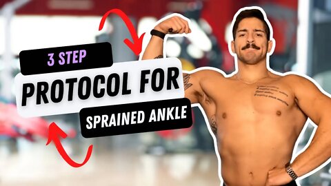 3 Step Protocol for a Sprained Ankle