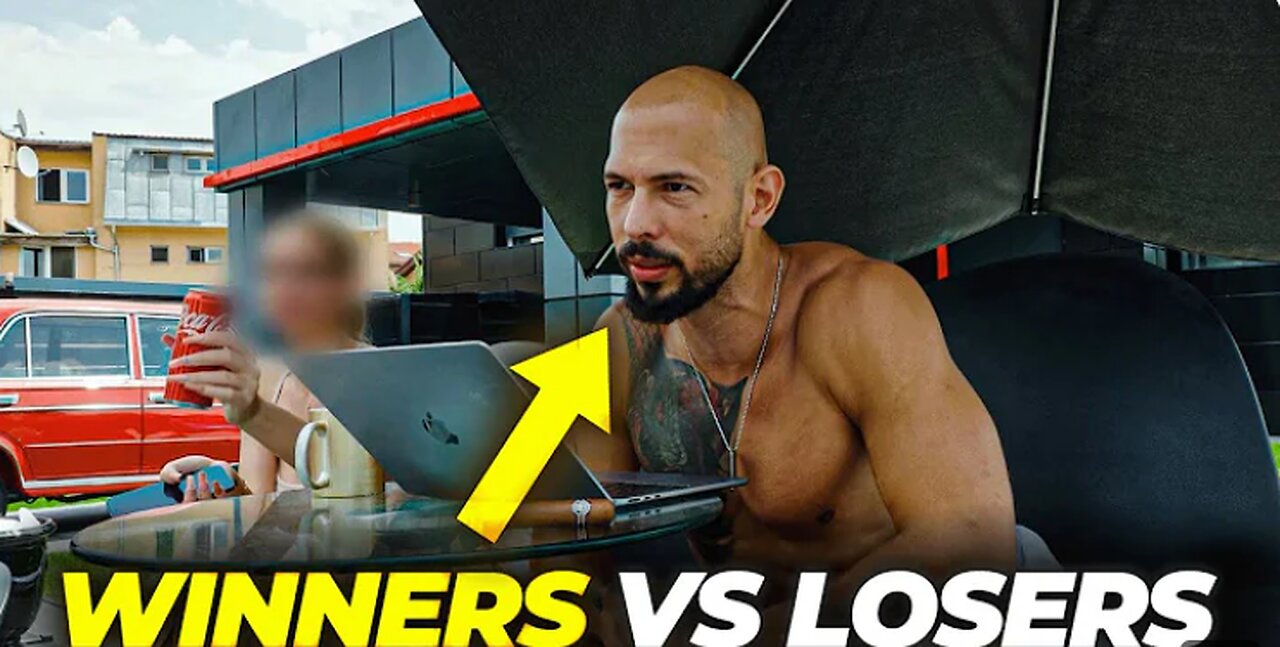 Andrew Tate Reveals The Biggest Difference Between Winners And Losers.