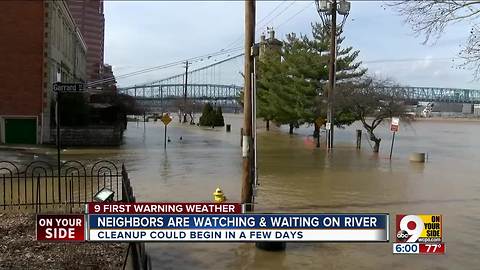 Neighbors are watching and waiting on Ohio River