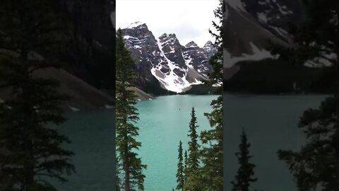 Beautiful Lakes in Banff National Park Canada.