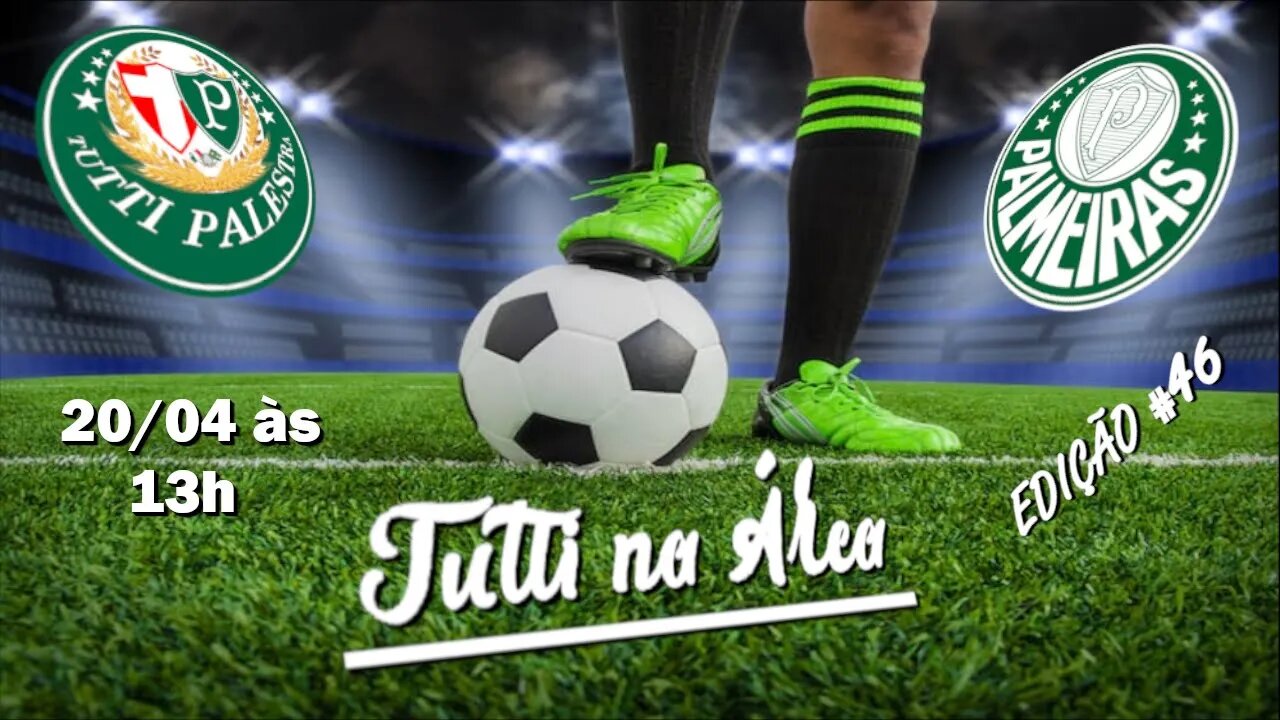Tutti na Área#46 - 20/04 - 13h - Vai ter cheirinho ?