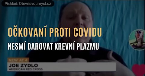 Červený kříž: Očkovaní proti covidu nesmí darovat krevní plazmu