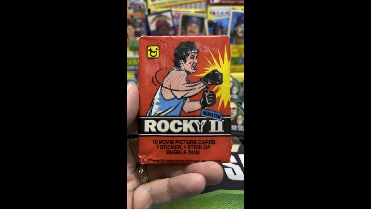 1979 Topps Rocky 2 Pack