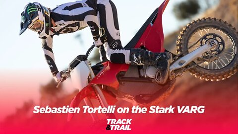 Seb Tortelli on the Stark VARG electric motocross bike