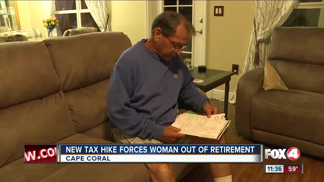 Homeowners shocked after property tax hike