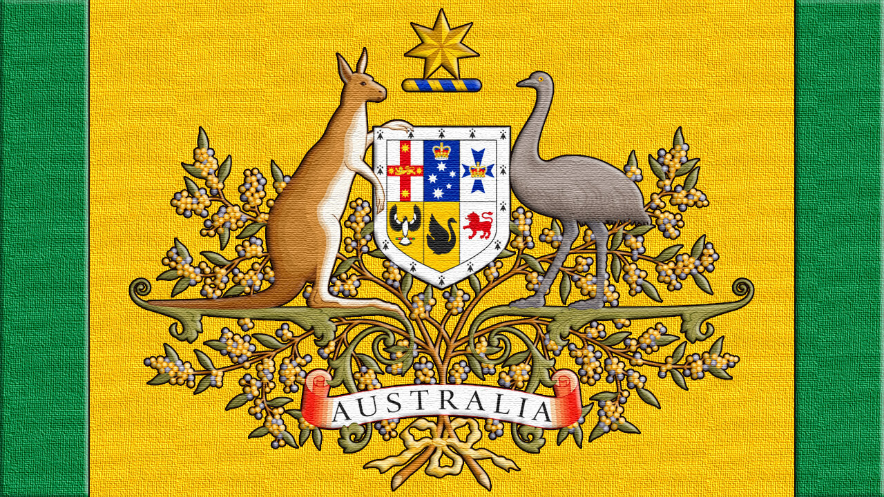 Flags of Australian States and Territories (Animation)