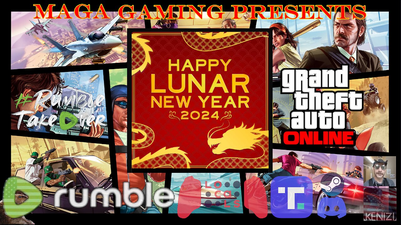 GTAO - Happy Lunar New Year 2024 Week: Friday w/ RoiRatt plus Official Rockstar GTAO Newswire