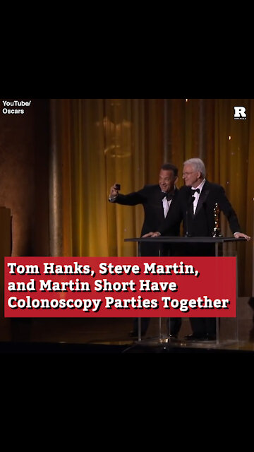 Tom Hanks, Steve Martin, and Martin Short Have Colonoscopy Parties Together