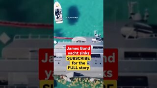 James Bond yacht sinks - 4