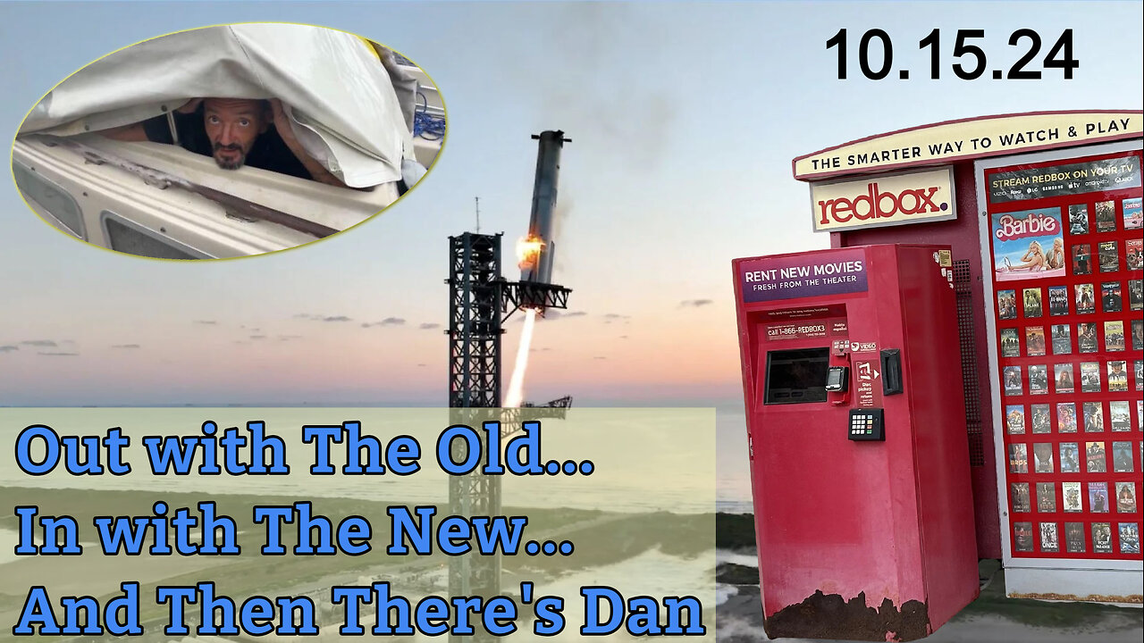 Redbox is Gone for Good, SpaceX is Catching Rockets Mid-Air, & Lt. Dan Twists Things Up in Florida