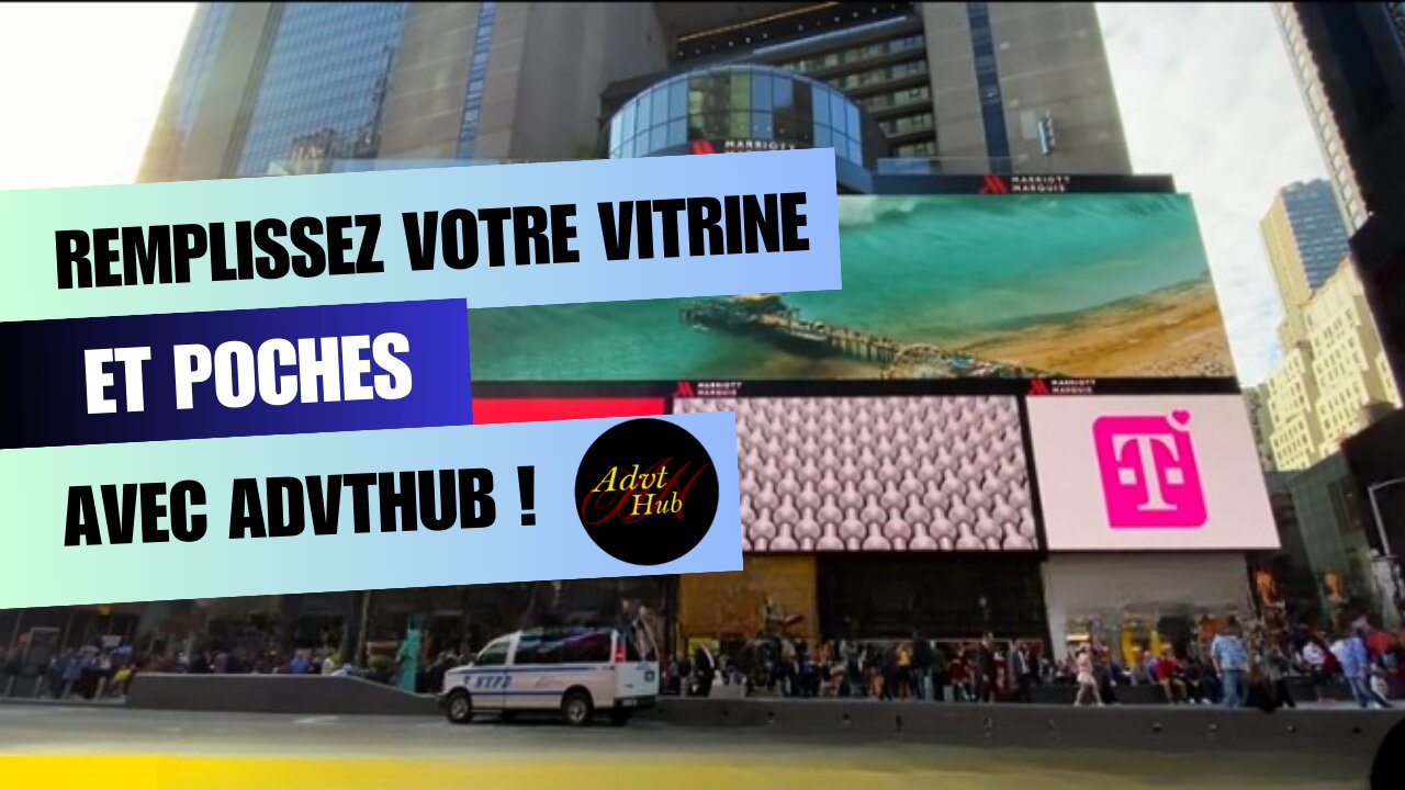 Une vitrine vide ? Remplissez-le de clients sur advthub.com