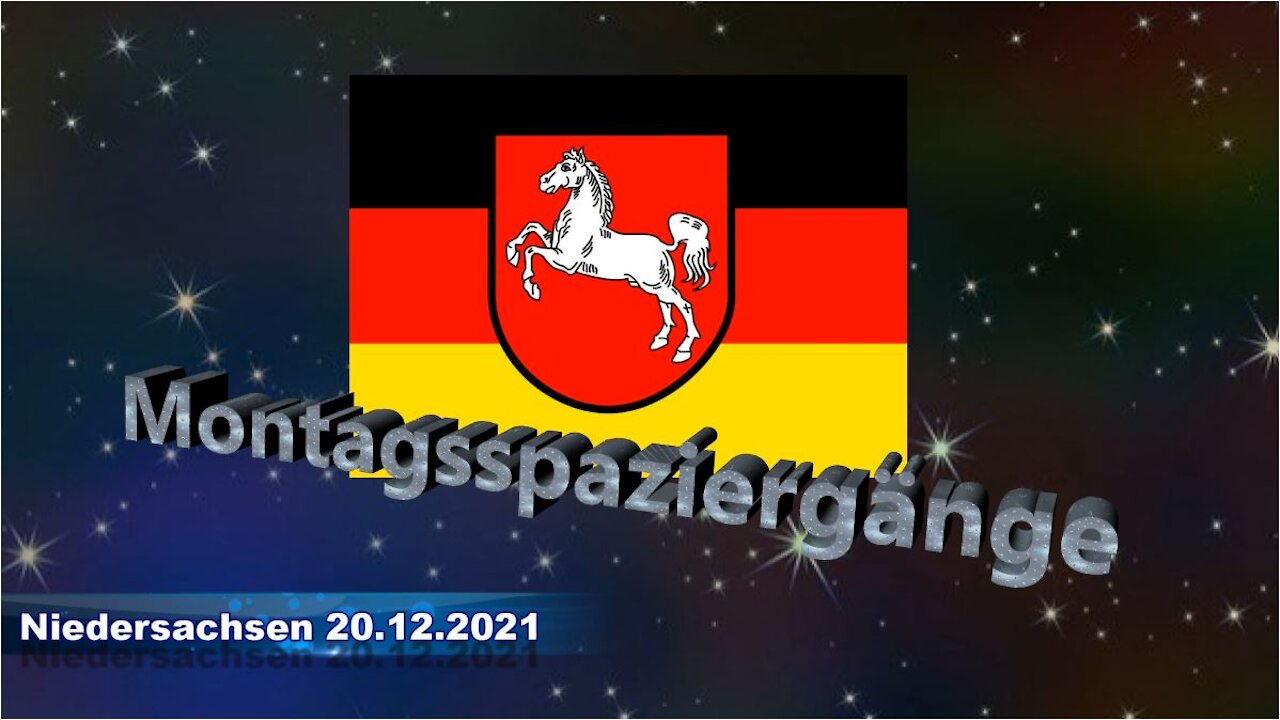 Montagsspaziergänge Niedersachsen 20.12.2021