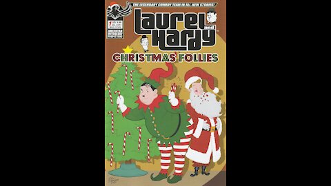 Laurel and Hardy Christmas Follies -- Issue 1 (2020, American Mythology) Review