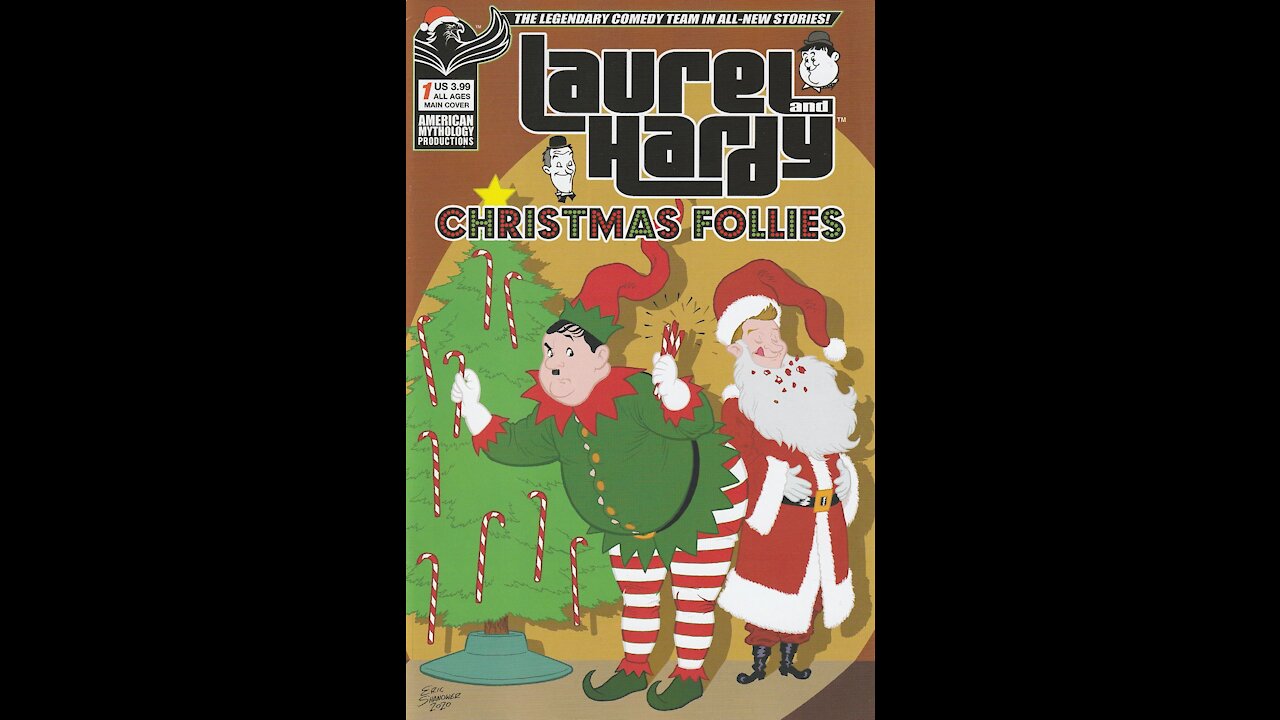 Laurel and Hardy Christmas Follies -- Issue 1 (2020, American Mythology) Review