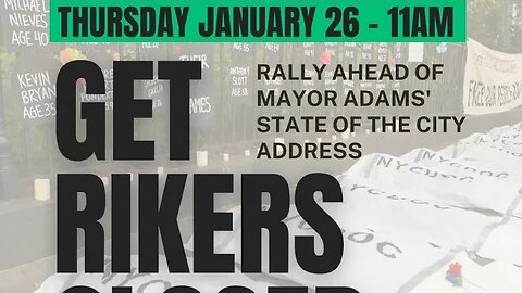 #closerikersnow @FreedomAgendaNY @NYCAIC Queens Theatre 1/26 #stateofthecity #SOTC2023 @