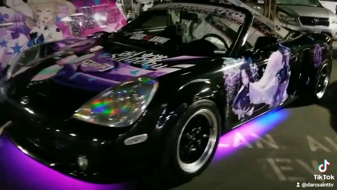 Anime Con Anime Cars