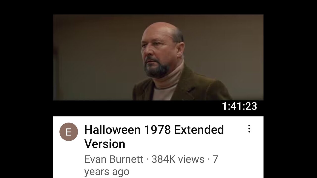 Halloween 1978 Extended version