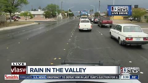 Rain returns to Las Vegas valley on Tuesday afternoon