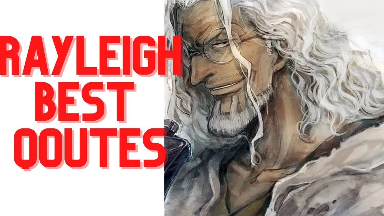 TOP 5 SILVER RAYLEIGH QOUTES/SPEECH | AMAZING QOUTES