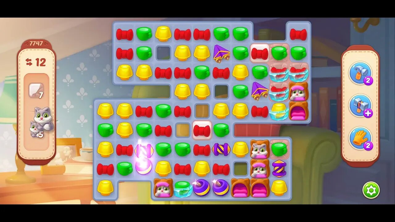 Playrix Homescapes Gameplay Walkthrough Level 7747