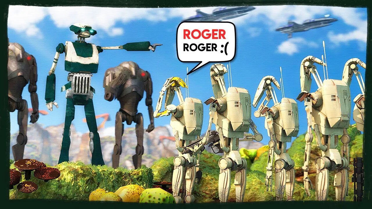 Which Planets were Battle Droids most Scared to Fight on?