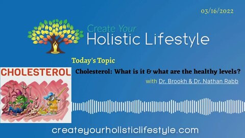 Create Your Holistic Lifestyle - Importance of Cholesterol