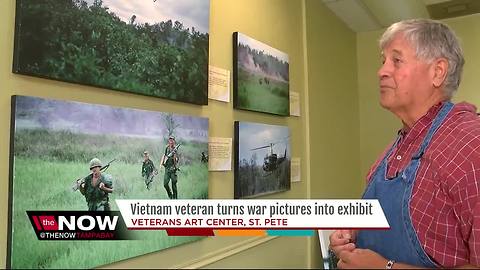 Florida Vietnam Veteran's exhibit of war images goes on display this weekend