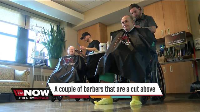 Volunteer barbers a cut above the rest