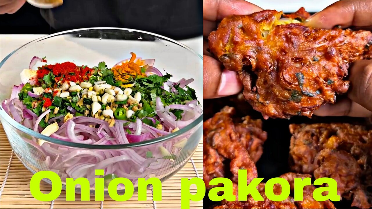 Onion pakora recipe