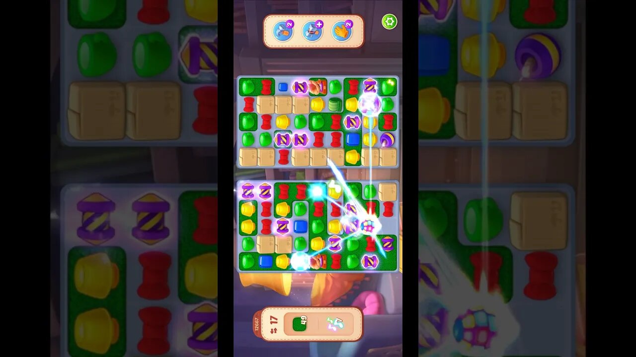 Shorts Playrix Homescapes Gameplay Walkthrough Level 12667-010