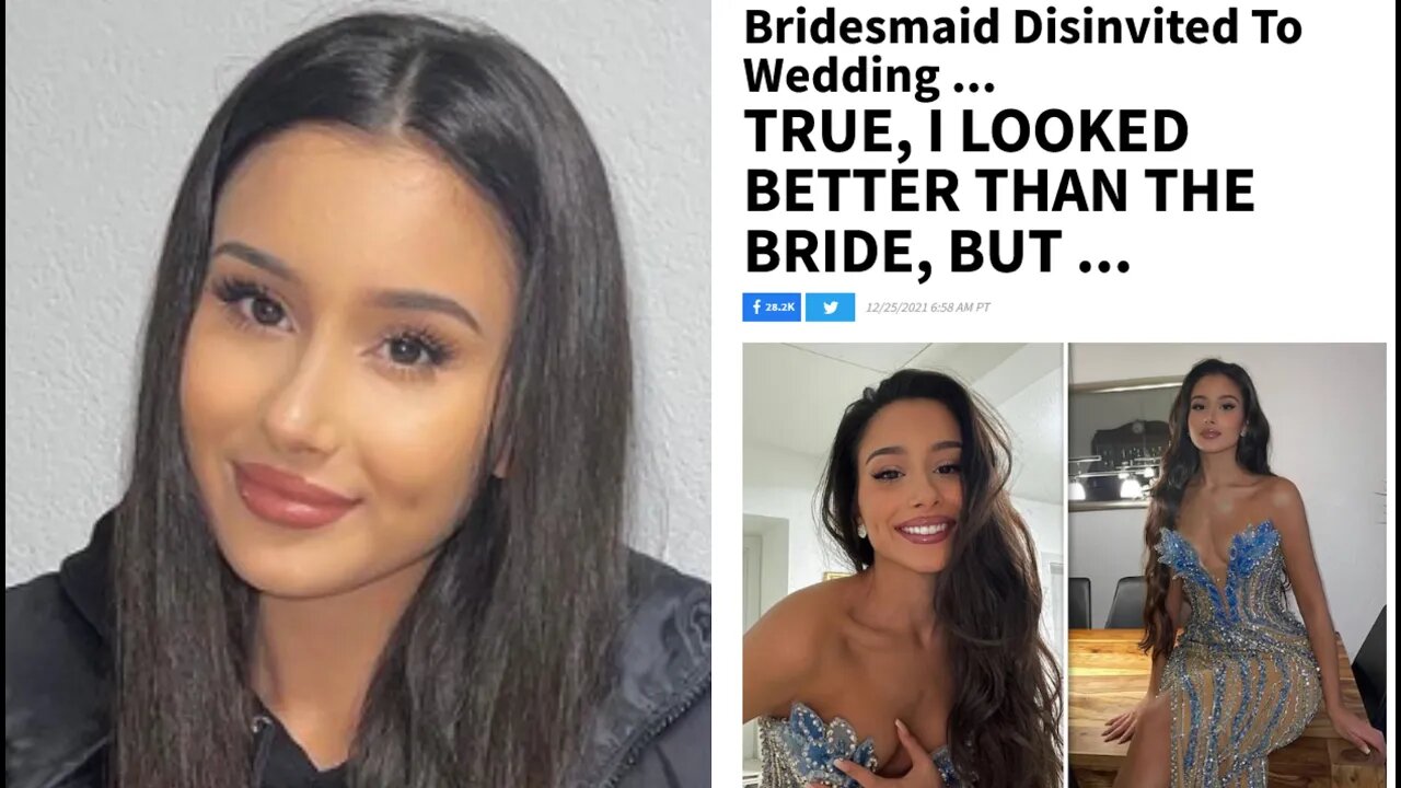 "21 YO Model" Was REJECTED From Wedding By Her FRIEND For Being TOO ATTRACTIVE