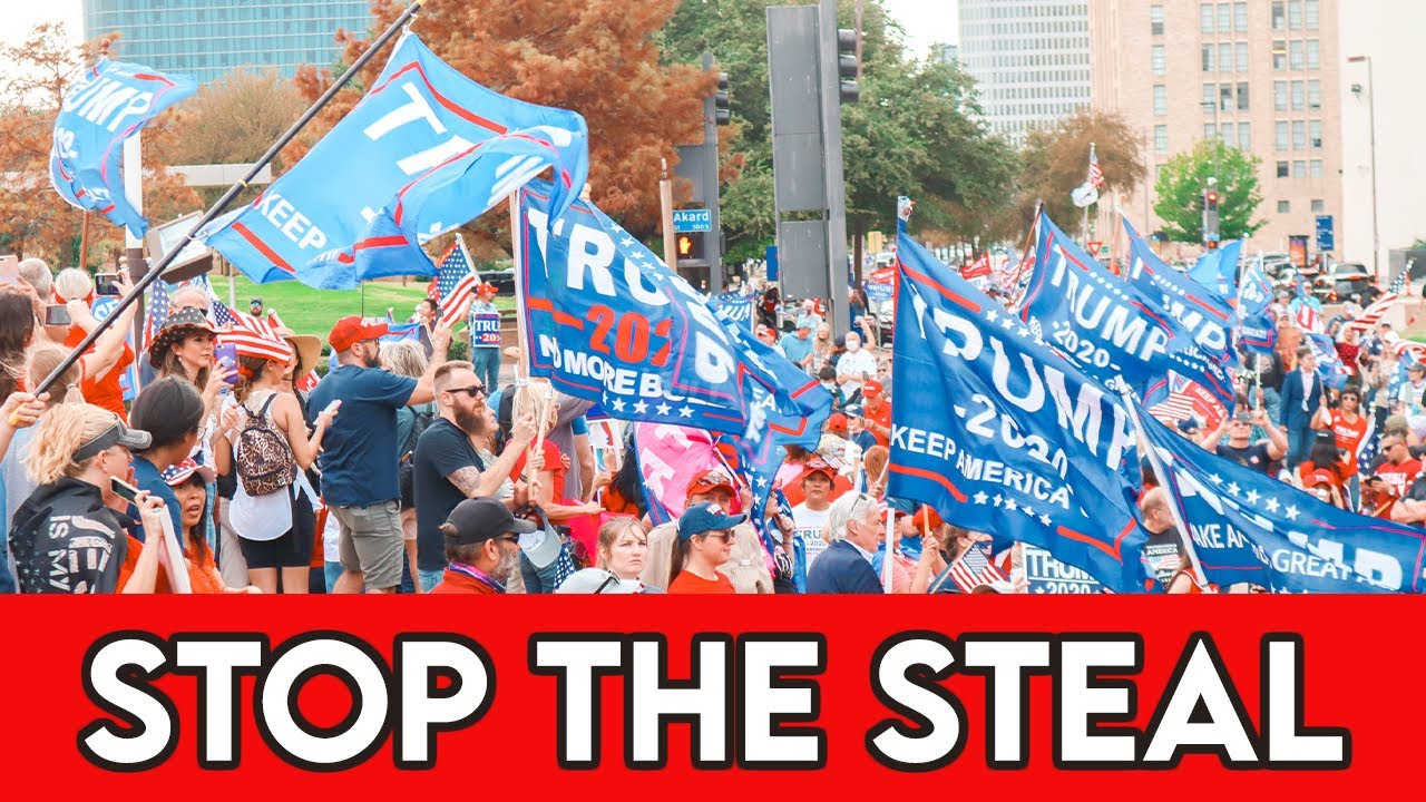 Trump Protest Downtown Dallas | Stop the Steal