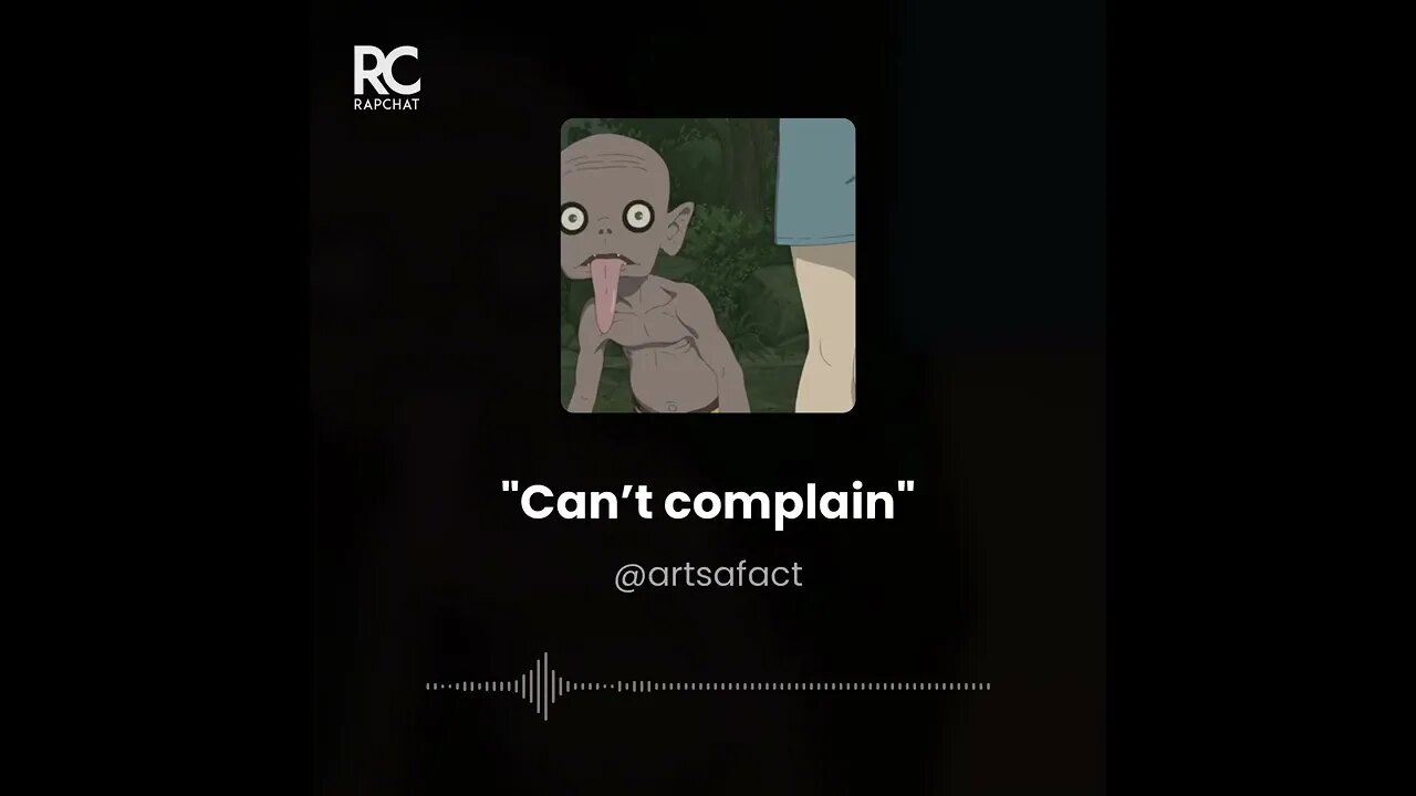 Cant Complain Freestyle