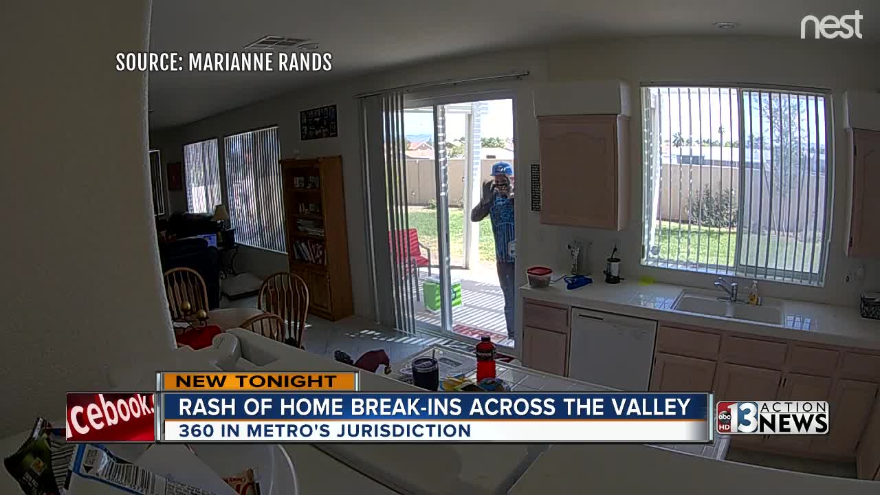 Las Vegas locals teaming up in hopes of catching burglary suspect