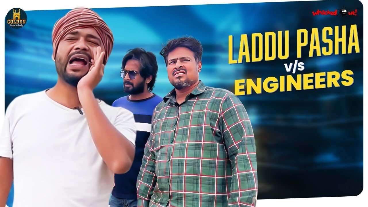 Laddu Pasha v/s Engineers | Village Boy Comedy Video | Hyderabadi Boys Comedy | Golden Hyderabadiz