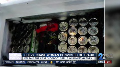 FBI says woman convicted of fraud cast 'hoodoo' spells