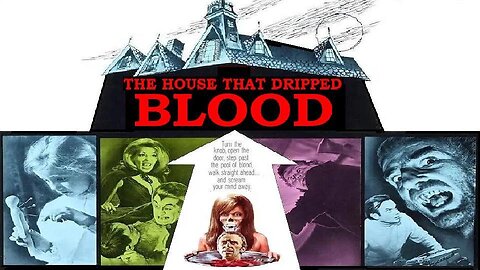 THE HOUSE THAT DRIPPED BLOOD 1971 Horrific House Tells Four Tales of Terror FULL MOVIE HD & W/S