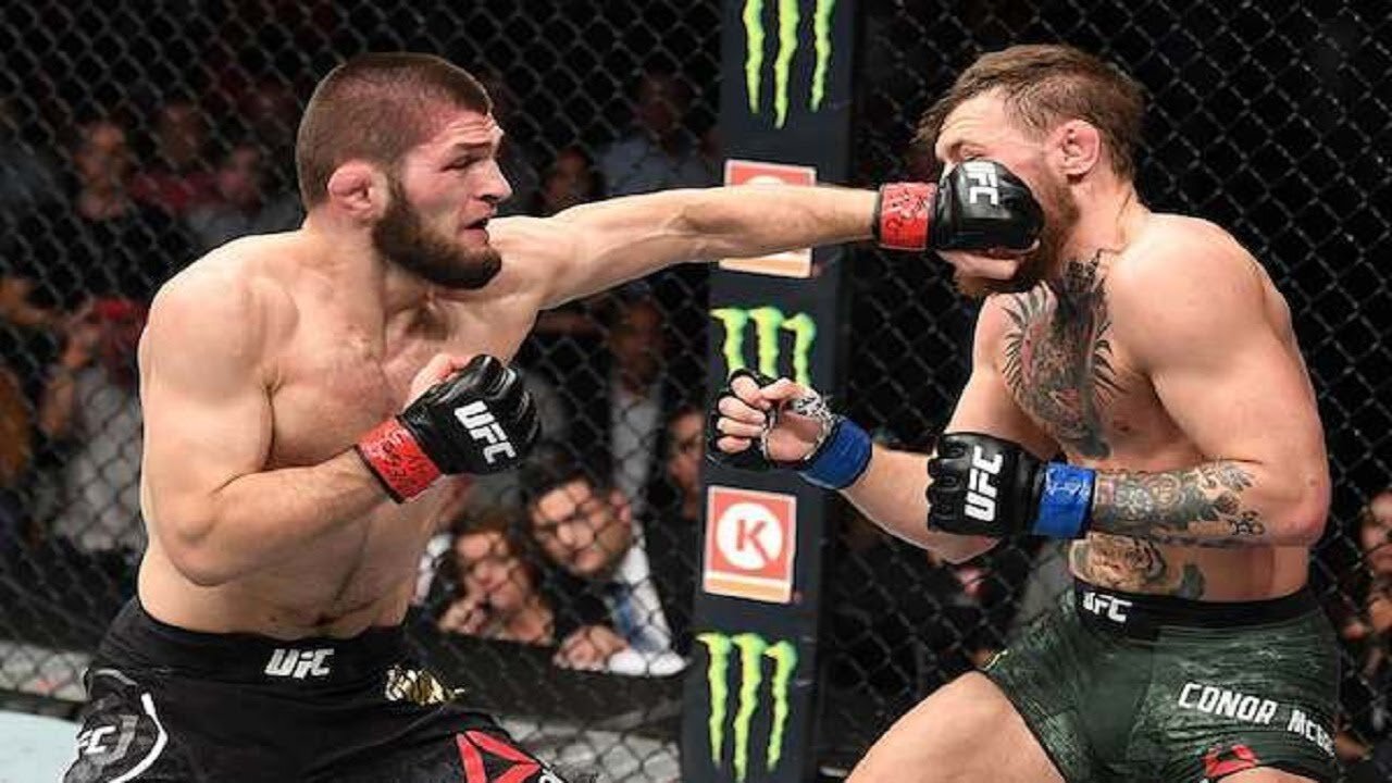 Khabib Nurmagomedov vs Conor McGregor UFC fight