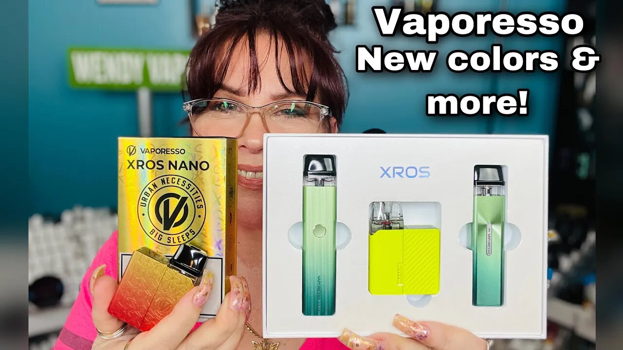 Vaporesso XROS Series New Colors & More!