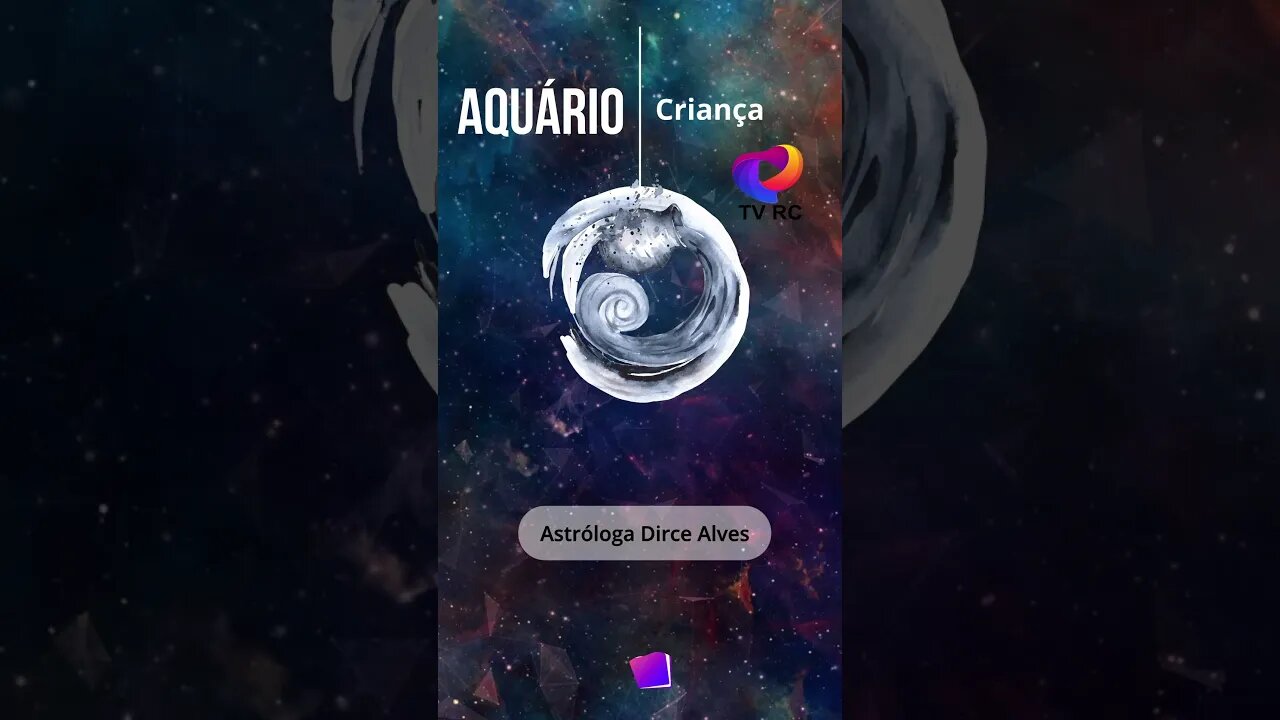 CRIANÇA DE AQUÁRIO HORÓSCOPO - #shorts