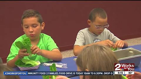 Muskogee students learn about Farm to School