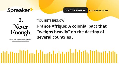 France Afrique: A colonial pact that “weighs heavily” on the destiny of several countries .