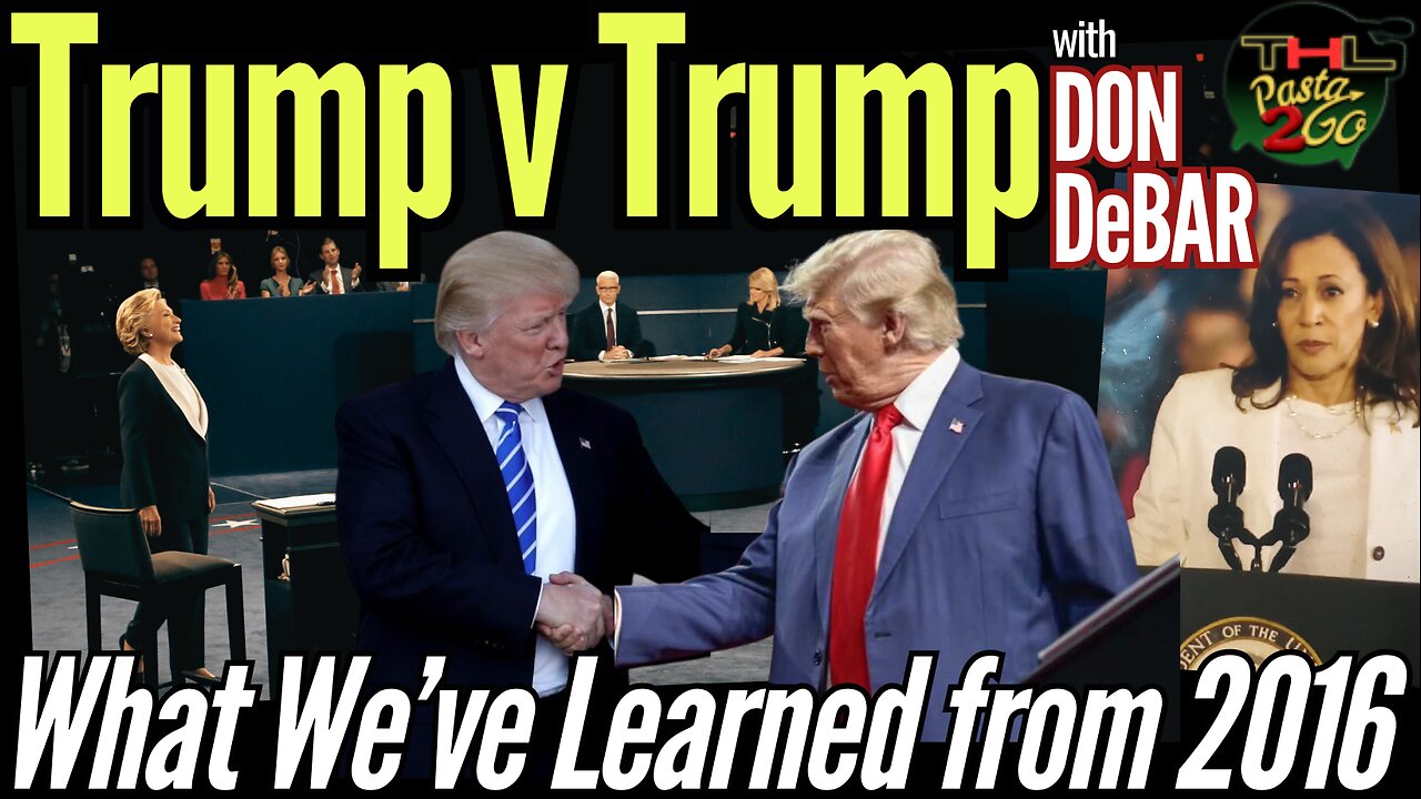 Trump 2016 vs Trump 2024 - Chicago Roundtable continues w Pasta & Matt and radio host DON DeBAR