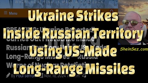 Ukraine Strikes Inside Russian Territory Using US-Made Long-Range Missiles-716