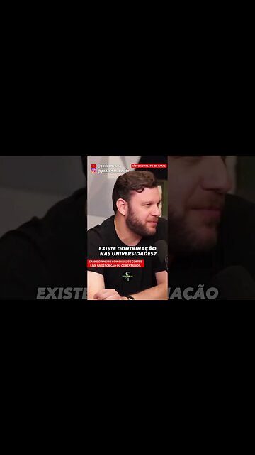 EXISTE DOUTRINAÇÃO NAS UNIVERSIDADES? #shorts #ian #ianneves #doutrina #universidade #comunismo